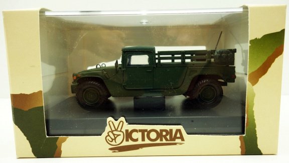 1:43 Vitesse Victoria R006 Hummer US Army green camouflage 2-door pick-up - 0