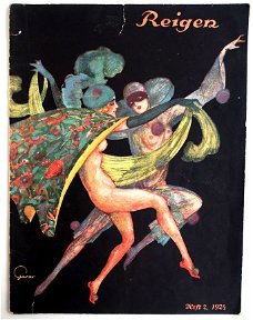 [Art Deco Carnaval] 1924 Reigen Hft 2 Blätter galanter Kunst