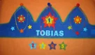 verjaardags kroon met mini slinger (Tobias) - 2 - Thumbnail