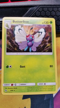 Butterfree 3/68 Rare Sun & Moon: Hidden Fates - 1