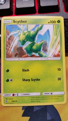 Scyther  5/68 Sun & Moon: Hidden Fates