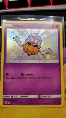 Inkay  SV17/SV94  Shiny Rare Sun & Moon: Hidden Fates