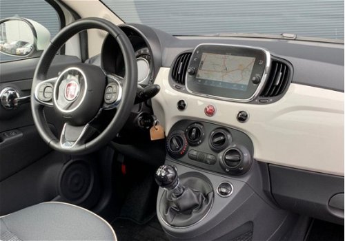 Fiat 500 - 1.2 Lounge met full map navigatie - 1