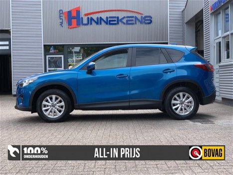 Mazda CX-5 - 2.0 TS+ 2WD | P. sensoren | Stoelverwarming | Cruise & Climate c. | 17'' LM velgen - 1