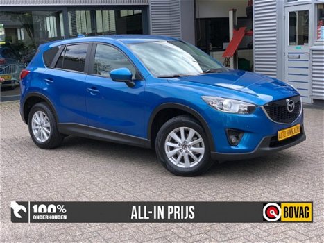 Mazda CX-5 - 2.0 TS+ 2WD | P. sensoren | Stoelverwarming | Cruise & Climate c. | 17'' LM velgen - 1