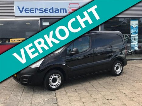 Peugeot Partner - 120 1.6 BlueHDi 75 L1 Premium 3-zits, airco, trekhaak - 1