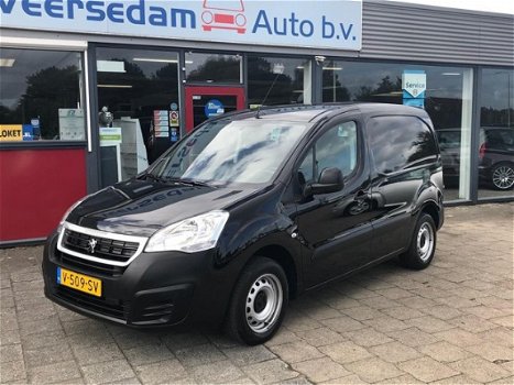 Peugeot Partner - 120 1.6 BlueHDi 75 L1 Premium 3-zits, airco, trekhaak - 1