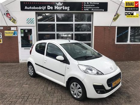 Peugeot 107 - 1.0 Active 5 drs, Premium: Airco, LED met NAP - 1