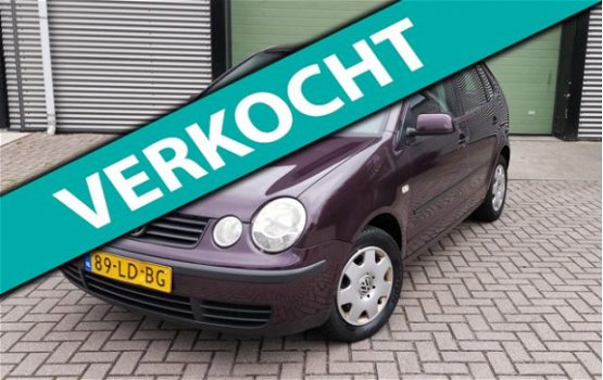 Volkswagen Polo - 1.4-16V 5D 2002 Rood NAP*APK 2020*CRUISE - 1