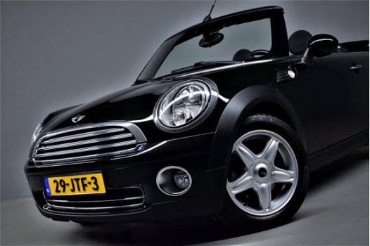 Mini Mini Cabrio - 1.6i 16V 120pk Cooper Chili Clima/H.leer/1ste Eig/NL auto/98dkm NAP - 1