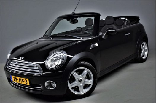 Mini Mini Cabrio - 1.6i 16V 120pk Cooper Chili Clima/H.leer/1ste Eig/NL auto/98dkm NAP - 1