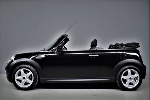 Mini Mini Cabrio - 1.6i 16V 120pk Cooper Chili Clima/H.leer/1ste Eig/NL auto/98dkm NAP - 1