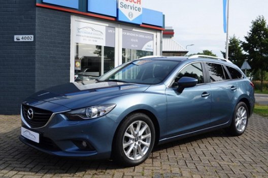 Mazda 6 Sportbreak - 2.0 SKYACTIV-G 165PK, Navi, Xenon, ECC, Nieuwstaat - 1