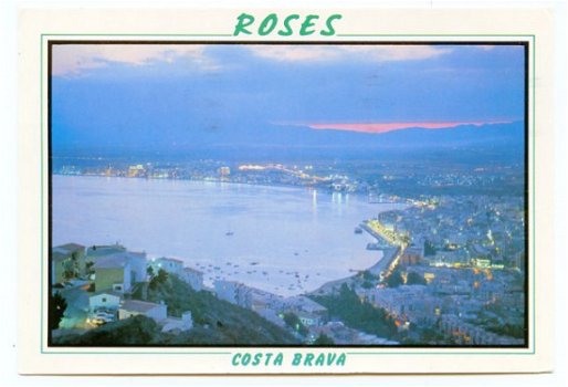 J042 Rosas Costa Brava - Cap al tard / Spanje - 1