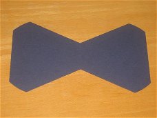 Figuurkaart --- VLINDER vorm => Blauw