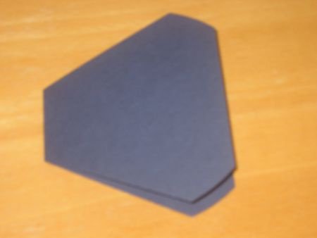 Figuurkaart --- VLINDER vorm => Blauw - 3