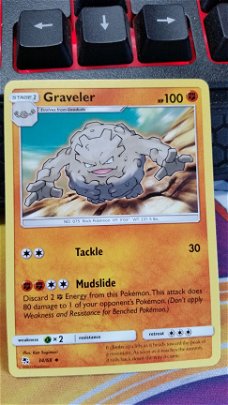 Graveler  34/68 Sun & Moon: Hidden Fates