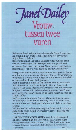 Janet Dailey = Vrouw tussen twee vuren - Afbeelding 2