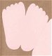 Figuurkaart --- BABY / VOETJES en VOETEN --- Roze - 2 - Thumbnail