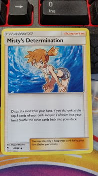 Misty's Determination 62/68 Sun & Moon: Hidden Fates - 1