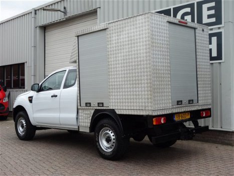 Ford Ranger - 2.2 TDCi 150pk 4x4 Airco Trekh Gesloten Opbouw XL Meubelbak Super Cab - 1