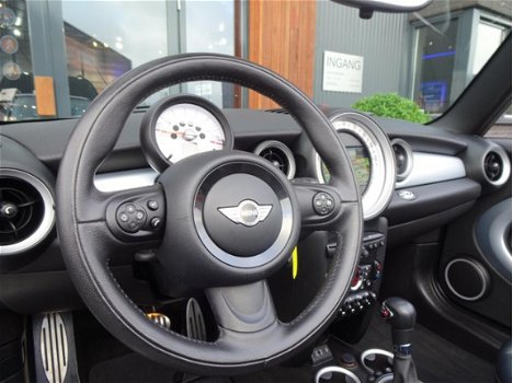 Mini Mini Cabrio - 1.6 Cooper S aut 184pk/leer/navi/xenon/top - 1