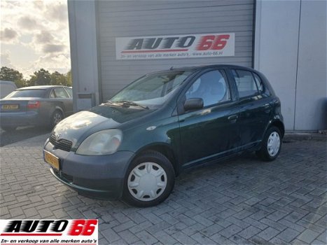 Toyota Yaris - 1.0-16V VVT-i Terra Apk tot 06-2020 5 Deurs (Inruil Mogelijk) (bj 2001) - 1