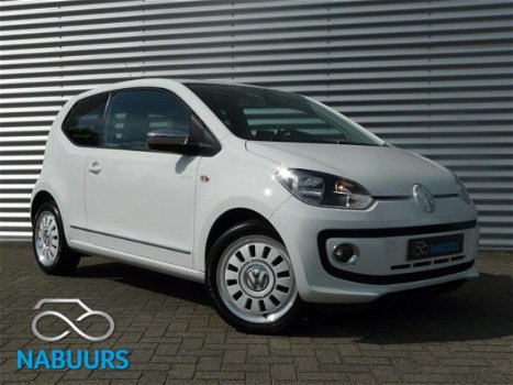 Volkswagen Up! - 75PK High up White Edition, Navi. PDC. Stoelverw - 1