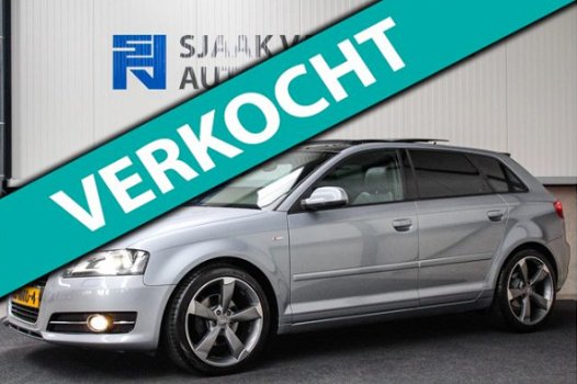 Audi A3 Sportback - 1.4 TFSI Ambition Pro Line S ✅ S-Line 2e Eig|NL|Panoramadak|NAVI|Bi-Xenon|Leder| - 1