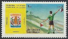 Postzegels Sharjah- 1970 - Internationale evenementen (1)