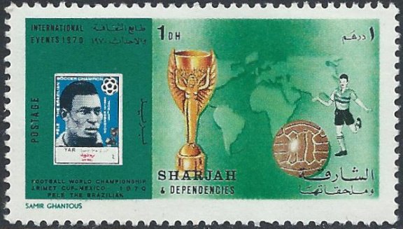 Postzegels Sharjah- 1970 - Internationale evenementen (1) - 1