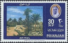 Postzegels Sharjah - 1964 - Landschappen (30)