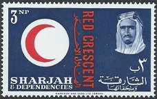 Postzegels Sharjah - 1963 - Rode Kruis (3)