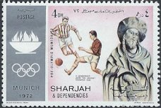 Postzegels Sharjah - 1971 - Olympische Spelen - München (4)