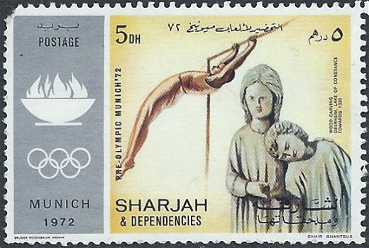 Postzegels Sharjah - 1971 - Olympische Spelen - München (5) - 1