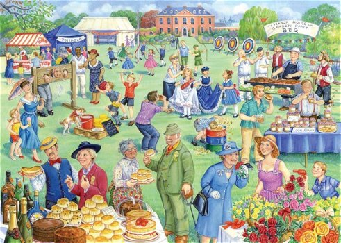 House of Puzzles - Summer Fete - 500 XL Stukjes Nieuw - 1