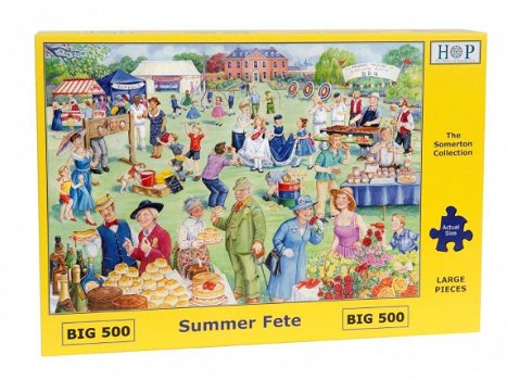 House of Puzzles - Summer Fete - 500 XL Stukjes Nieuw - 2