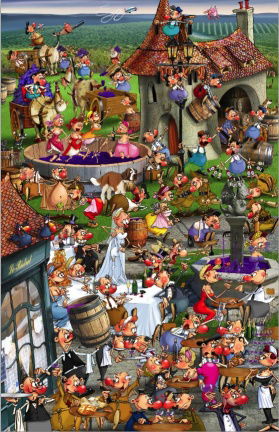 Piatnik - Story of Wine - 1000 Stukjes Nieuw - nr. 1