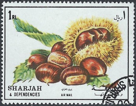 Postzegels Sharjah - 1972 - Vruchten (1) - 1
