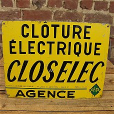 Waarschuwing Cloture Electrique  2019141