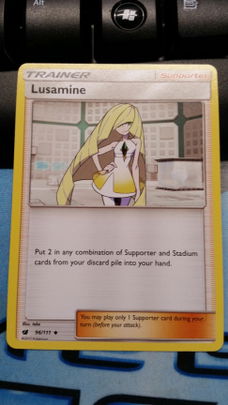 Lusamine  96/111  Uncommon Sun & Moon Sun & Moon Crimson Invasion