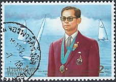 Postzegels Thailand - 1997 - Koning Bhumibol's verjaardag (2)