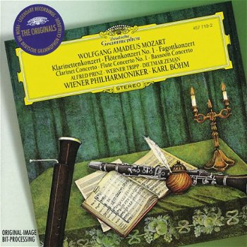 Karl Bohm - Wolfgang Amadeus Mozart Wind Concertos (CD) - 1