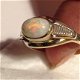 Geweldig mooie antiek gouden ring met prachtige OPAAL (nr44) - 1 - Thumbnail