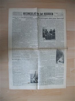 Nieuwsblad van het Noorden No. 67, Zaterdag 13 april 1946 - 1