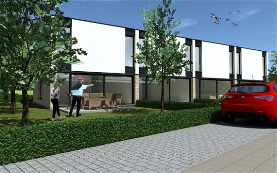 Vier nieuwbouwwoningen Residentie Svendsen te Wetteren - 3