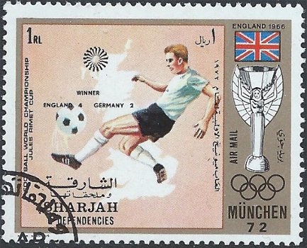 Postzegels Sharjah - 1972 - Jules-Rimet-Pokal (1) - 1