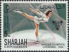 Postzegels Sharjah - 1968 Olympische Spelen - Grenoble (5)