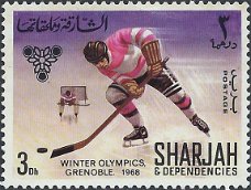 Postzegels Sharjah - 1968 Olympische Spelen - Grenoble (3)