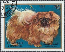 Postzegels Sharjah - 1972 - Honden (2)